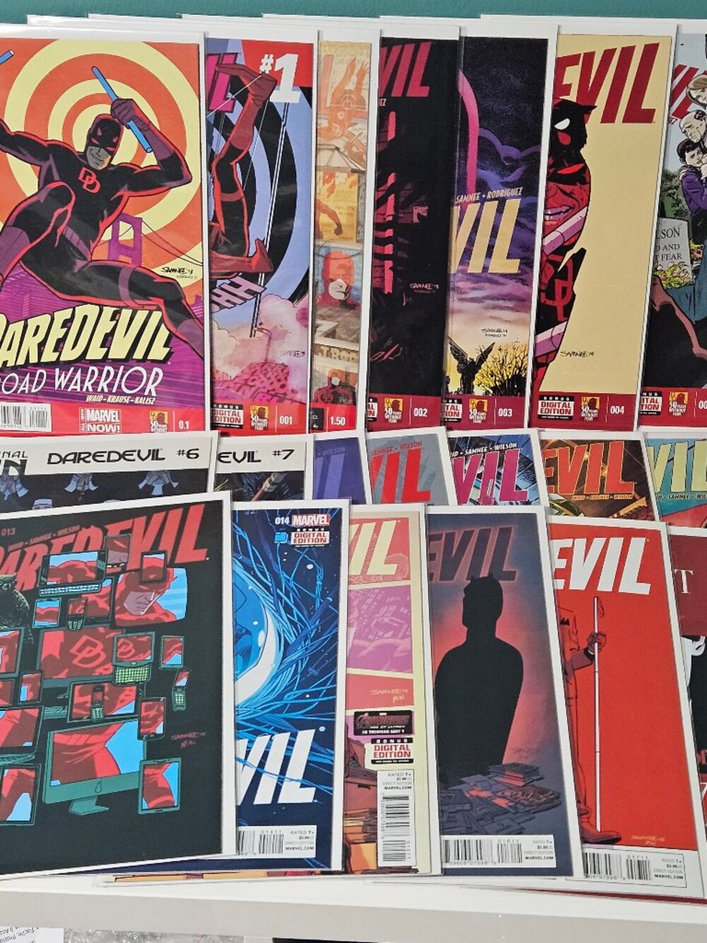 Daredevil (Vol 4)(2014-15) Lot of 20 Marvel Comics #1-18 , 0.1 & 1.5 Full Series